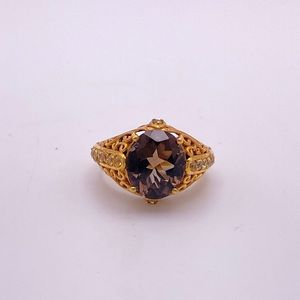 Smokey Quartz Ring; GbD; Size 6, 6.75 & 7